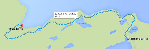 Cyprus Lake Campground, Bruce Peninsula National Park of Canada